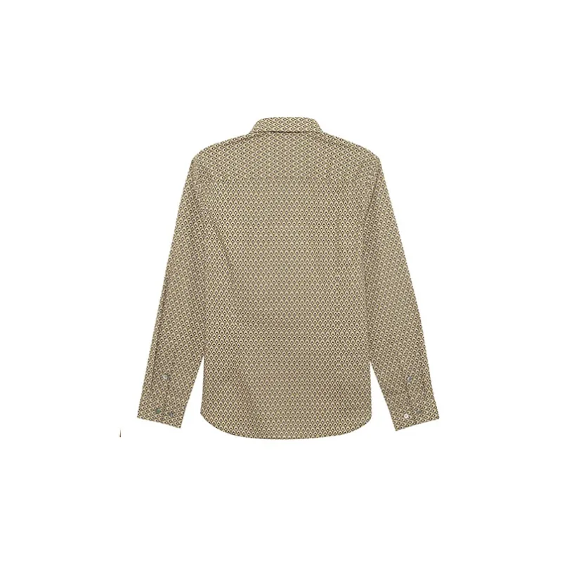DAVID NAMAN Shirts Men Green-1
