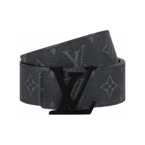 LOUIS VUITTON Reversible Belt LV Iconic Monogram Black