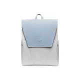 Sky Blue with Gray and White Paint