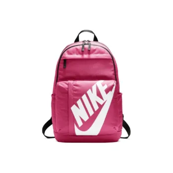 Nike Polyester Backpack Regular Unisex Rose Red