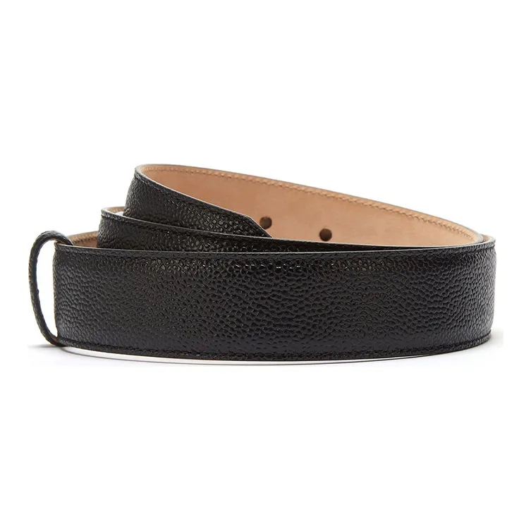 THOM BROWNE Striped Buckle Belt-2