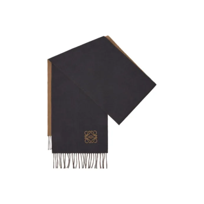 LOEWE Bicolor Anagram Scarf-2