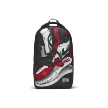 Jordan Polyester Laptop Bags Basketball Bags Backpack Regular Unisex Red Black Multicolor