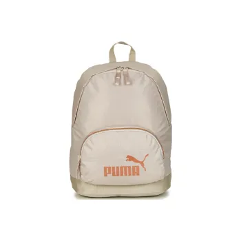 PUMA Polyester Backpack Regular Unisex Beige Yellow