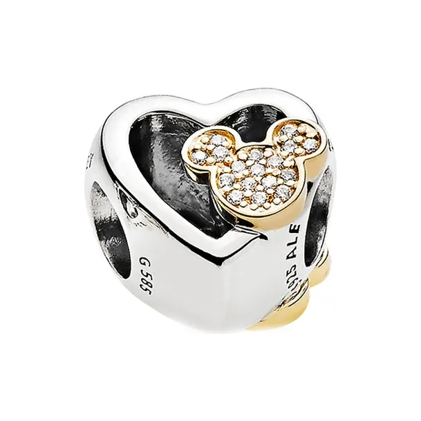 Pandora Charms / Pendants Women's Silver/Gold/Red-3