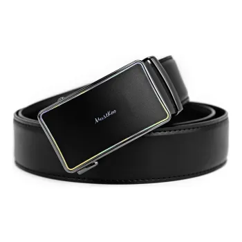 MUSTKOO Cow Leather Belts Men's 3.3cm
