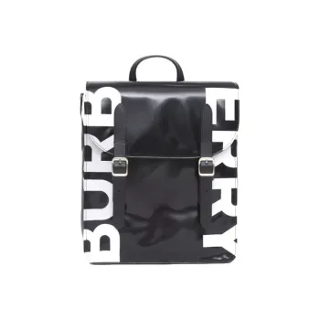 Burberry Coated Canvas Backpack Kids' Black