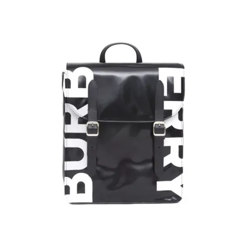Burberry Coated Canvas Backpack Kids' Black