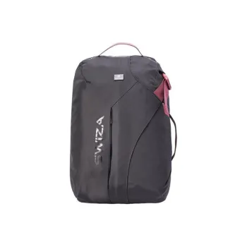 SWIZA Polyamide Backpack Regular Men's Elegant Black/Brick Red