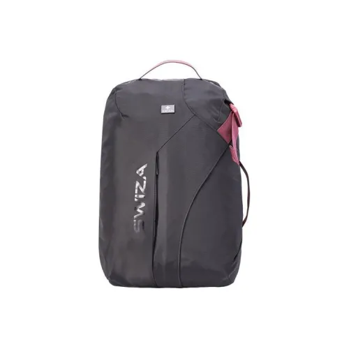 SWIZA Backpacks Elegant Black/Brick Red Backpack