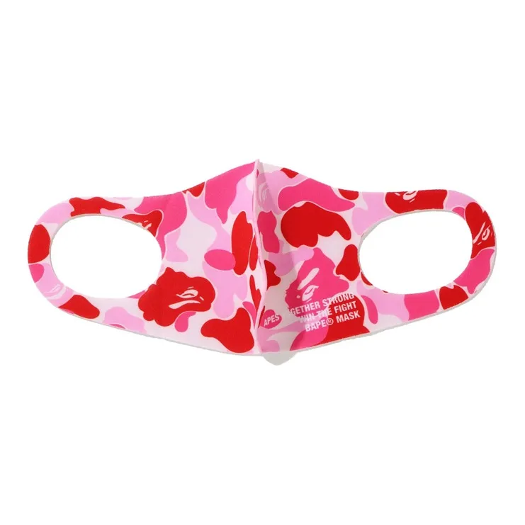 A BATHING APE A BATHING APE Abc Camo Mask 3 Pack-4