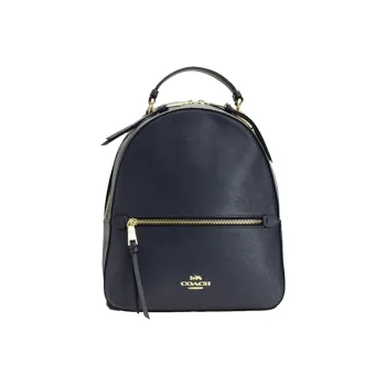 COACH Jordyn Cow Leather Backpack Women's Dark Blue