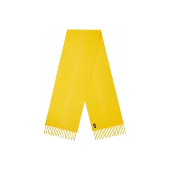 FENDI Knit Scarves Unisex Yellow