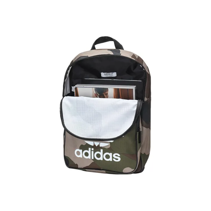 Adidas Originals Polyester Backpack Regular Unisex Camouflage-3