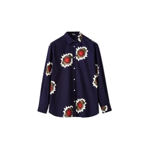 LOEWE Shirts Men Marine Blue