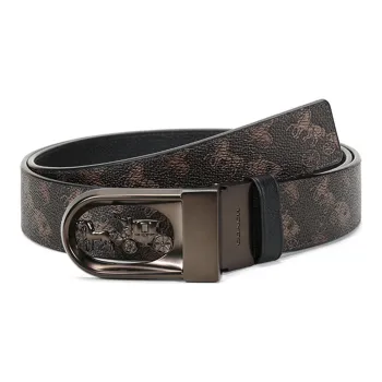 COACH Leather Belts Men