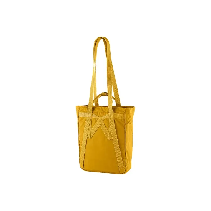 Fjallraven Polyester Handbag Backpack Regular Unisex Yellow-3