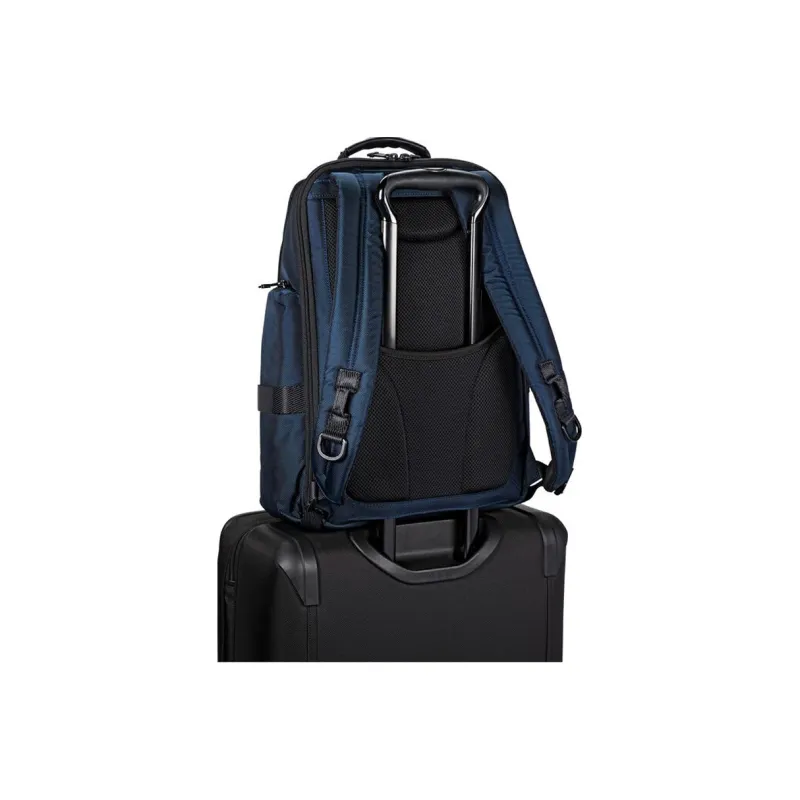 TUMI Alpha Bravo Nylon Travel Bags Backpack Men's Blue-4
