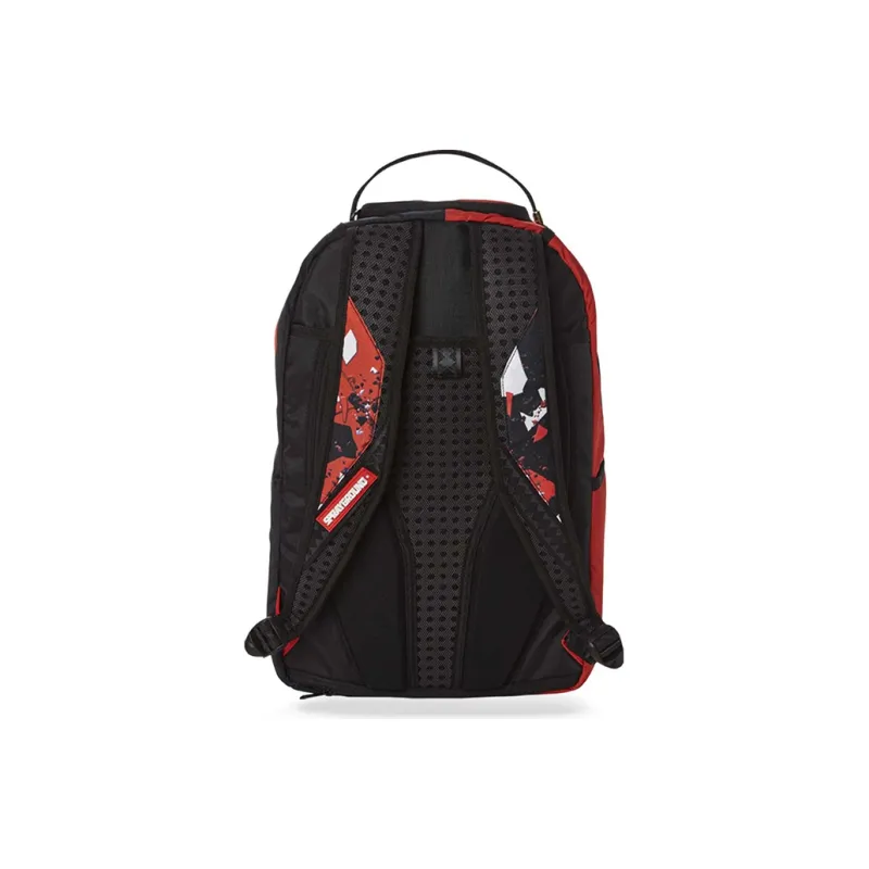 SPRAYGROUND DC Collaboration Fabric Backpack Regular Unisex Red & Black-3