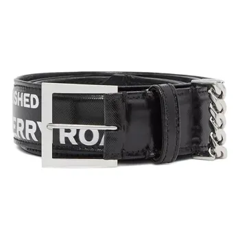 Burberry Horseferry Leather Belts Women's