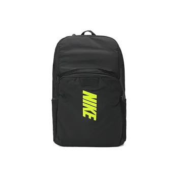 Nike Polyamide Backpack Regular Unisex Black/Neon Green
