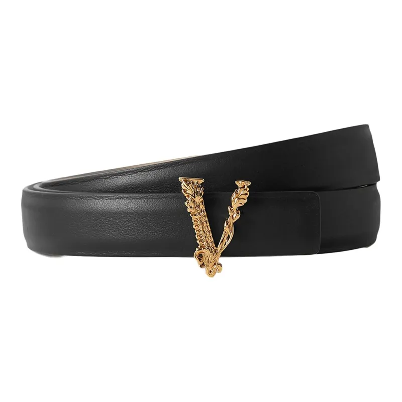 VERSACE Leather Belts Women's-0