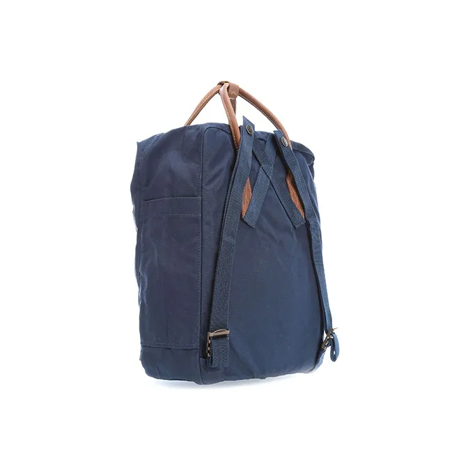 Fjallraven Kanken Cotton Backpack Double-Shoulder Backpack Regular Unisex Marine Blue-4