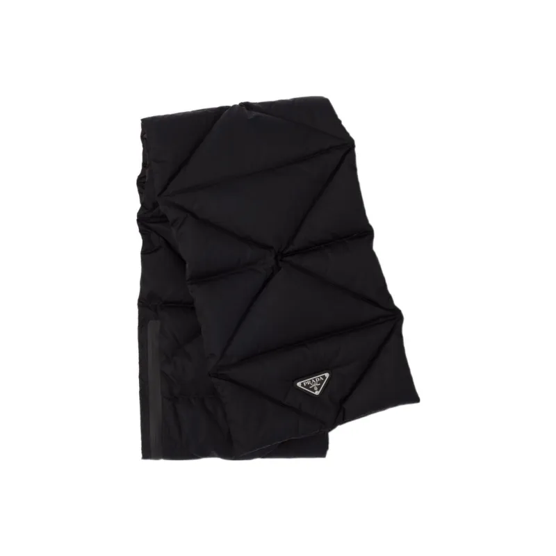 PRADA Logo Plaque Padded Scarf-0