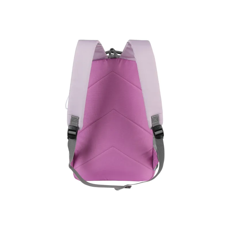 PEAK Fabric Travel Bags Backpack Regular Unisex Light Purple-2