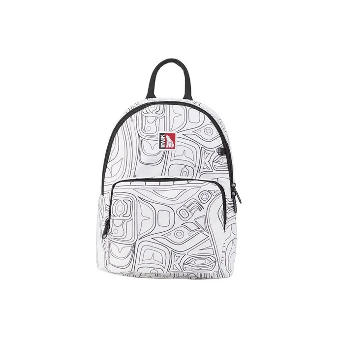 INUK Polyester Travel Bag Backpack Regular Unisex White-1