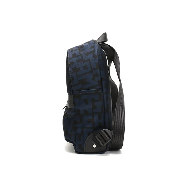 LONGCHAMP Le Pliage Polyamide Canvas Fabric Backpack Small Size Women's Marine Blue-3