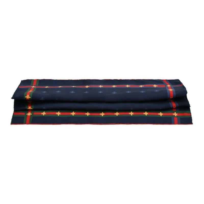 GUCCI Silk Scarves Women's Blue-0