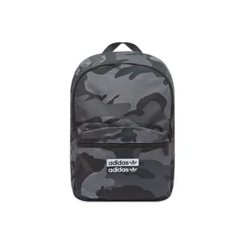 Adidas Originals Polyester Backpack Double Shoulder Backpack Regular Unisex Gray