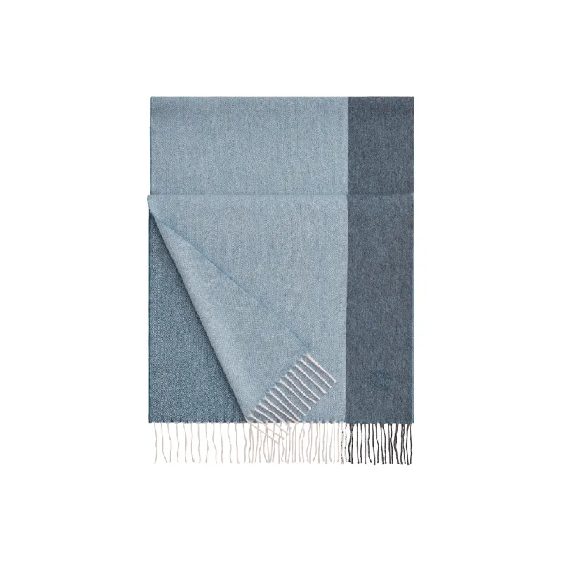 HERMES Knit Scarves Unisex Blue-0