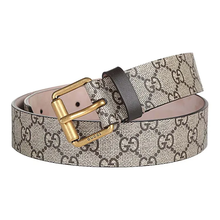 GUCCI Belt Gg Supreme Tiger Print 1.5'W-1