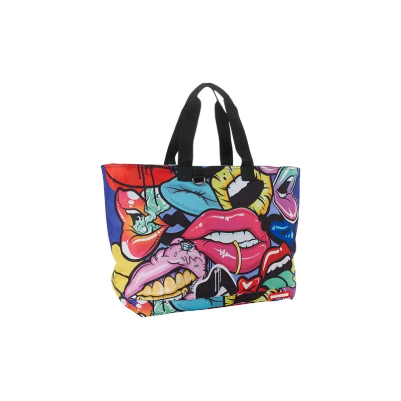 SPRAYGROUND Fabric Tote Bag, Shopping Bag, Handbag Regular Unisex Multicolor-2