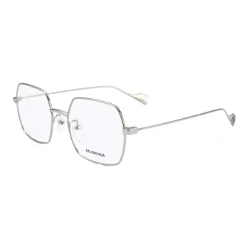 Balenciaga Eyeglass Frames Unisex Silver