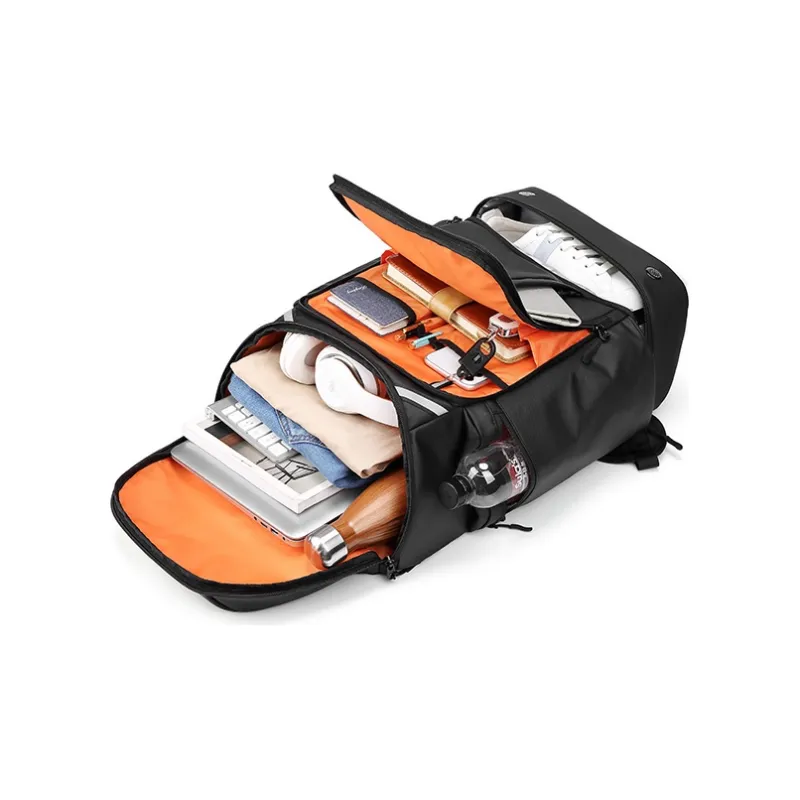 OUTWALK Oxford Check in Bag Regular Men's Black-5
