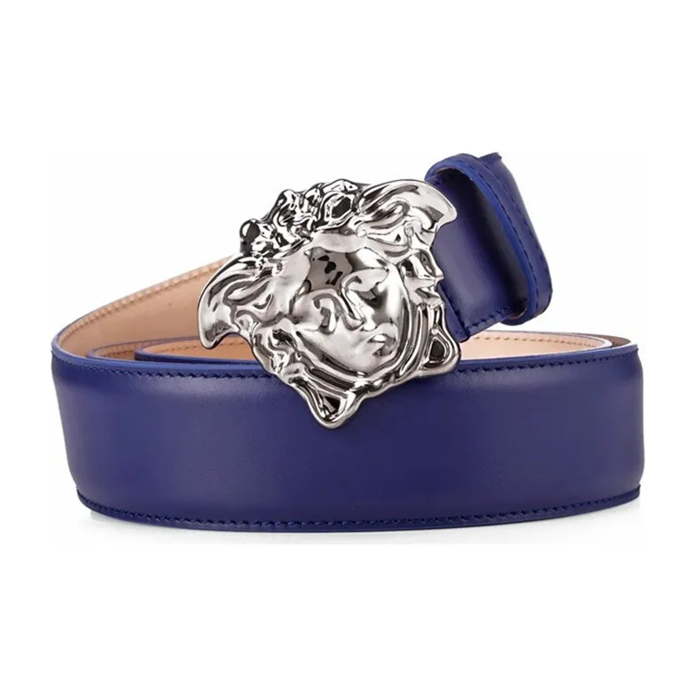 VERSACE Medusa Leather Belts Men-2