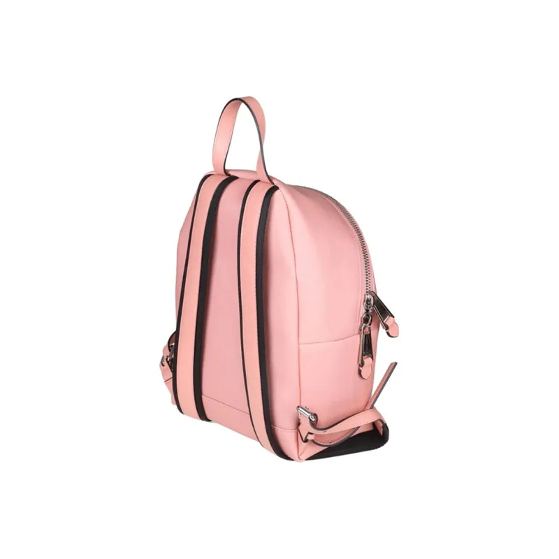 MOSCHINO PLAYBOY Collaboration Leather Backpack Women's Pink-2