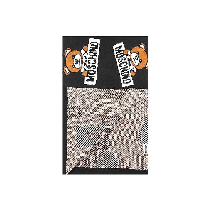 MOSCHINO Shawls Unisex Black-1