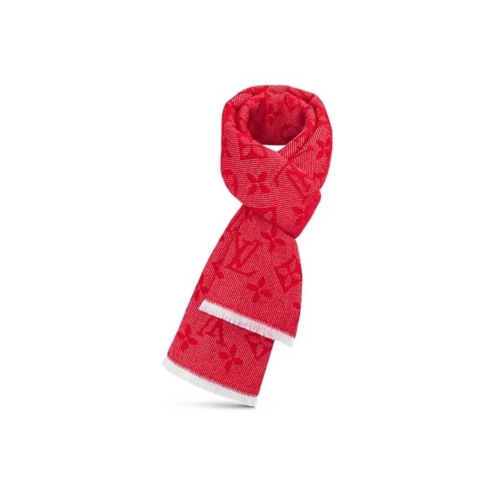 LOUIS VUITTON 2019 Monogram Wool Scarf-2