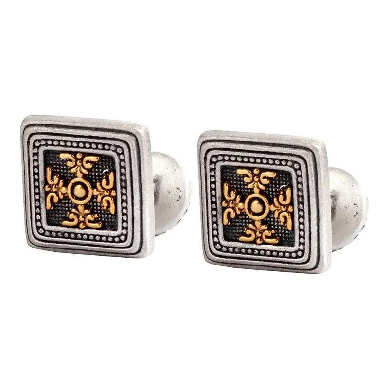 MUSTKOO Cufflinks Unisex-1