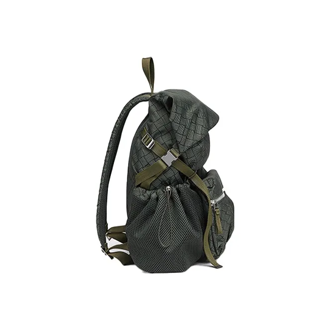 Bottega Veneta Nylon Backpack Men's Field Green-1