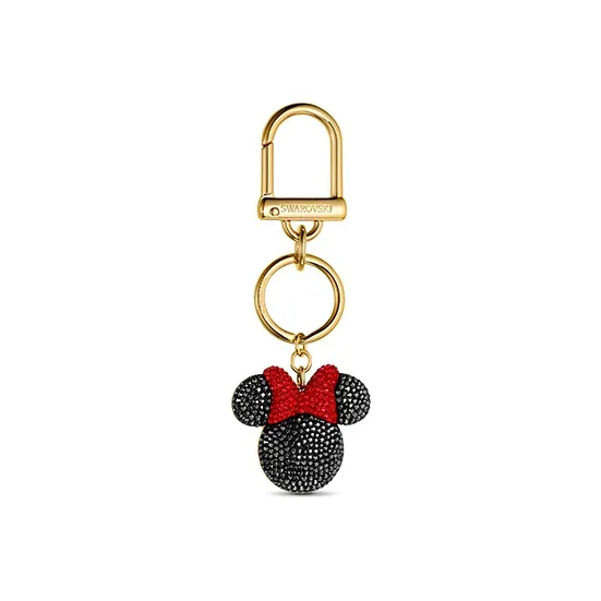 Swarovski Mickey & Minnie Charms / Pendants Women's Black-0