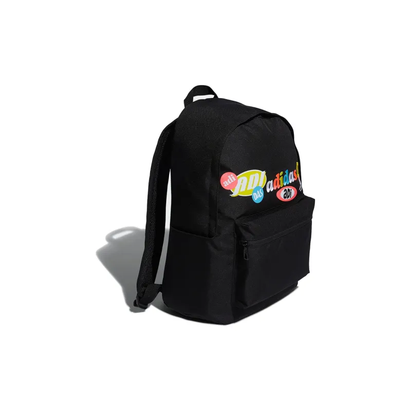Adidas Polyester Backpack Regular Unisex Black-1