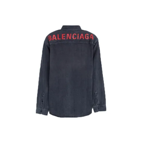 Balenciaga Shirts Men Black