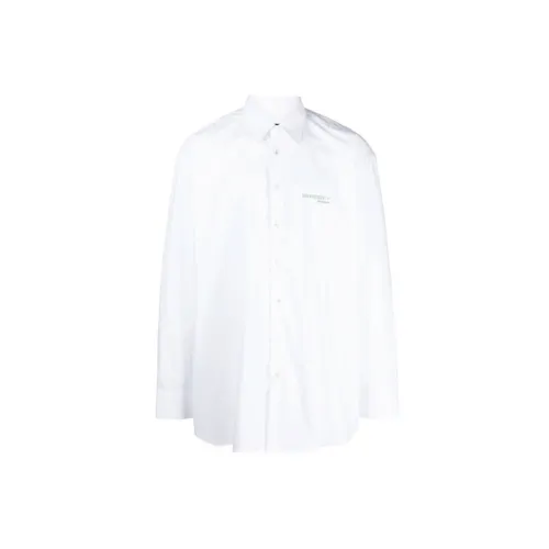 RAF SIMONS Shirts Men White