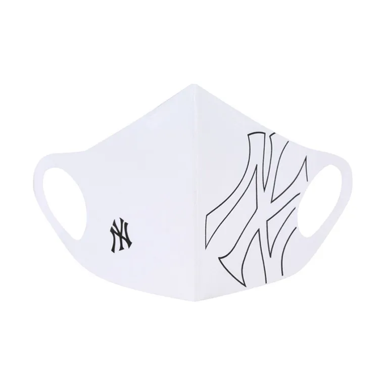 MLB Polyester Face Masks Unisex White-0