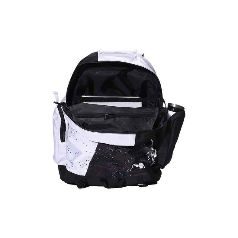LiNing × Star Wars Collaboration Polyester Backpack Regular Unisex Black White-2